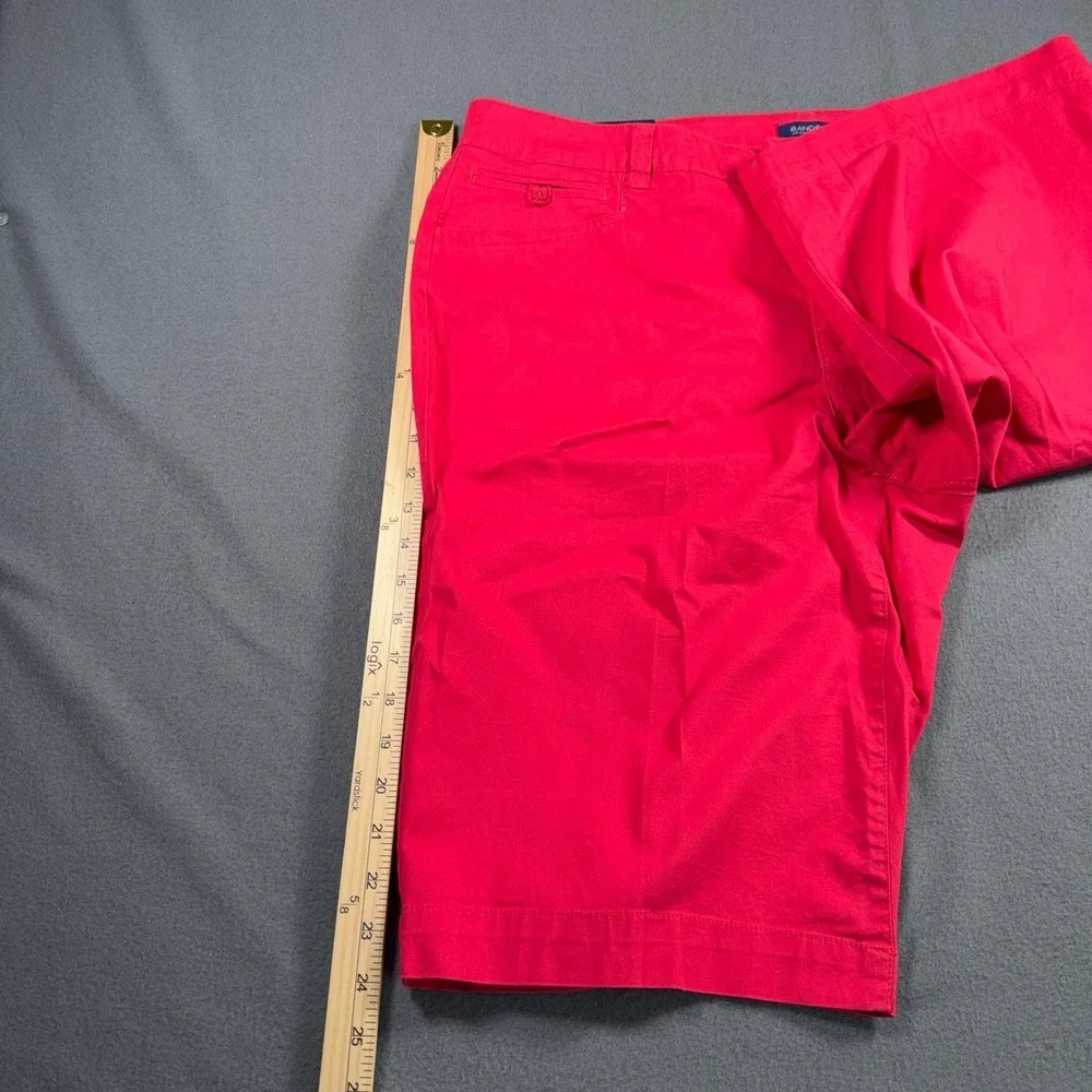 Bandolino Ivette Bermuda Shorts Womens‎ 16W Ruby Sky Tummy Control 39x13